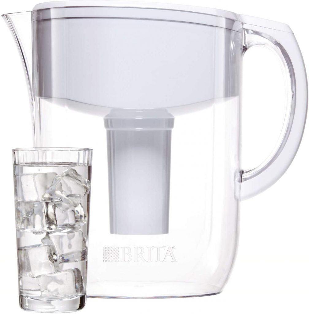 Brita Standard Everyday Water Filter Pitcher, White, Large 10 Cup, 1