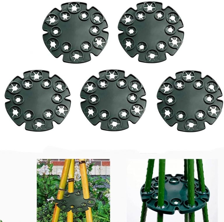 Sweet Pea Supports, 12 holes Cane Support Holder Wigwam Cane Grips for