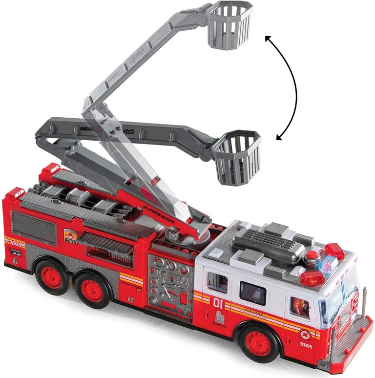 remote control fire truck that sprays water