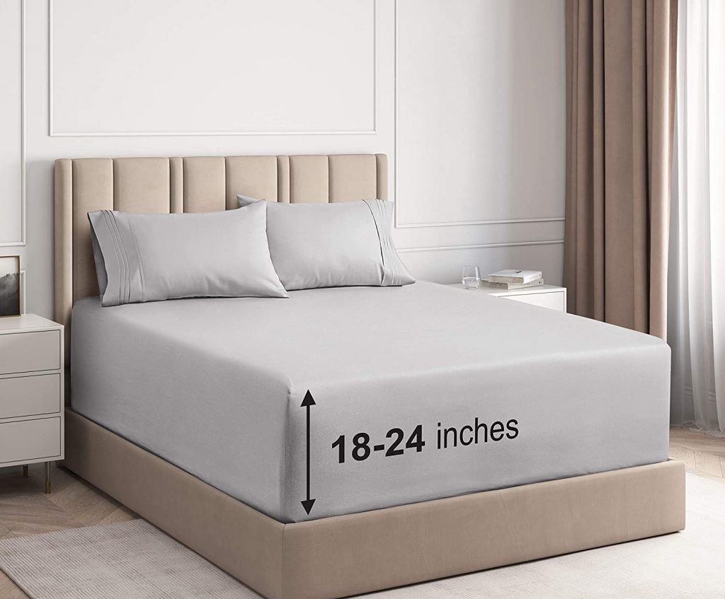 deep pocket sheets mattress size